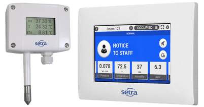 Setra温度/湿度传感器的数据中心问题