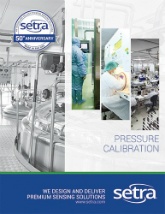 Setra's pressure calibration brochure