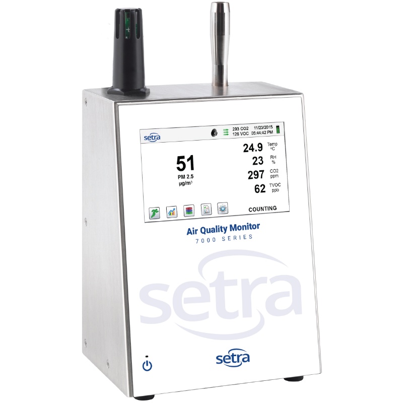 Setra 7301-7302 AQM远程机载粒子计数器和环境监测仪